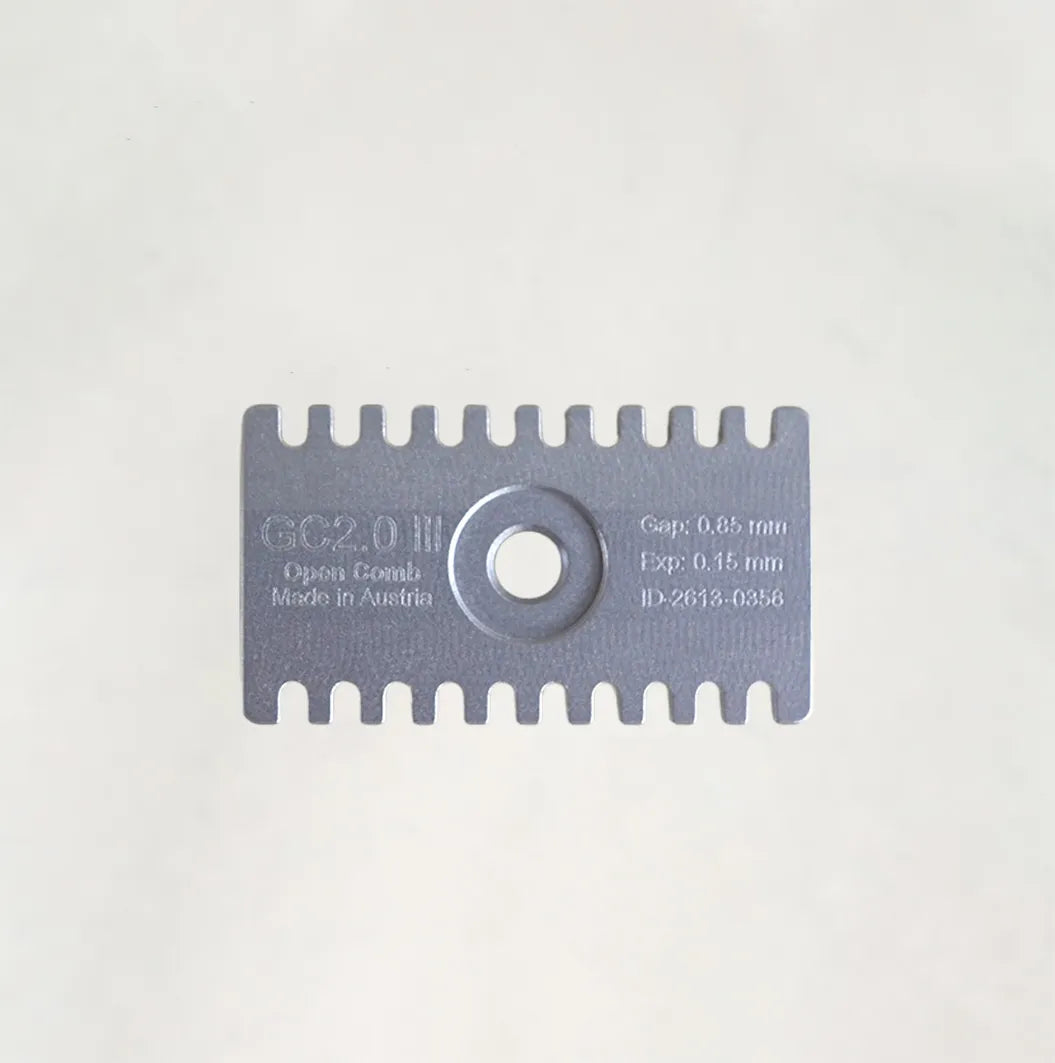 Razor base plate on white background