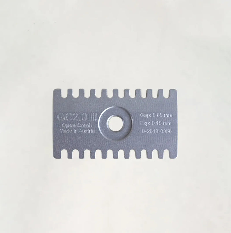 Razor base plate on white background
